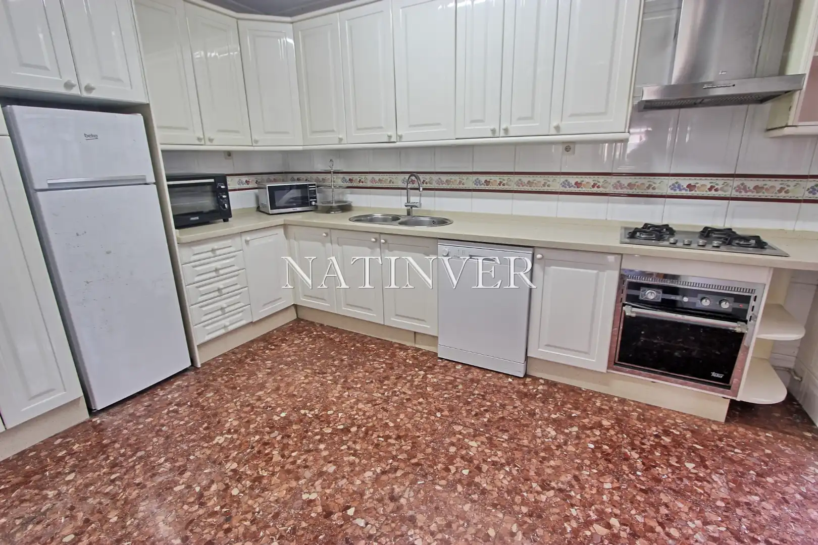 Kitchen of Flat for sale in Málaga  with Air Conditioner and Terrace