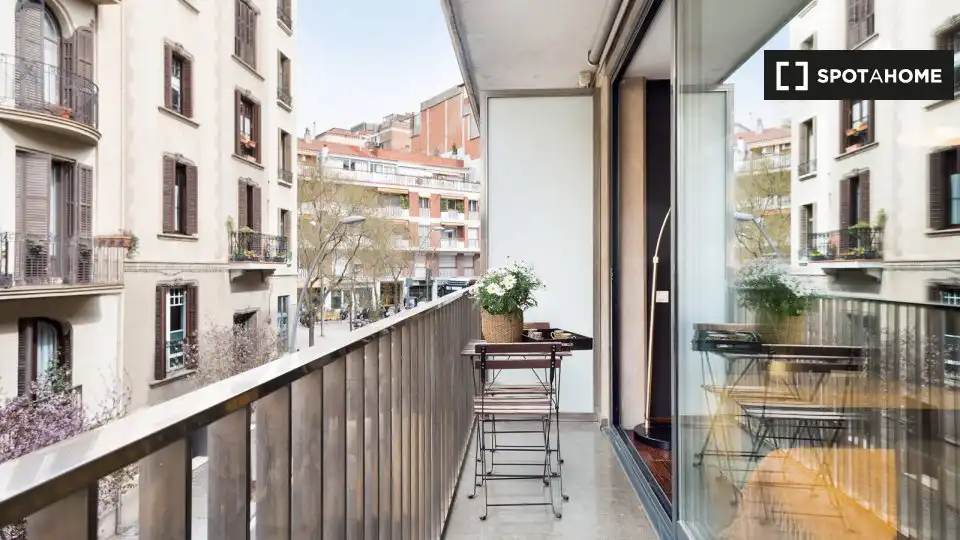 Appartamento con terrazza in affitto a Sarrià - Sant Gervasi, imagen 4