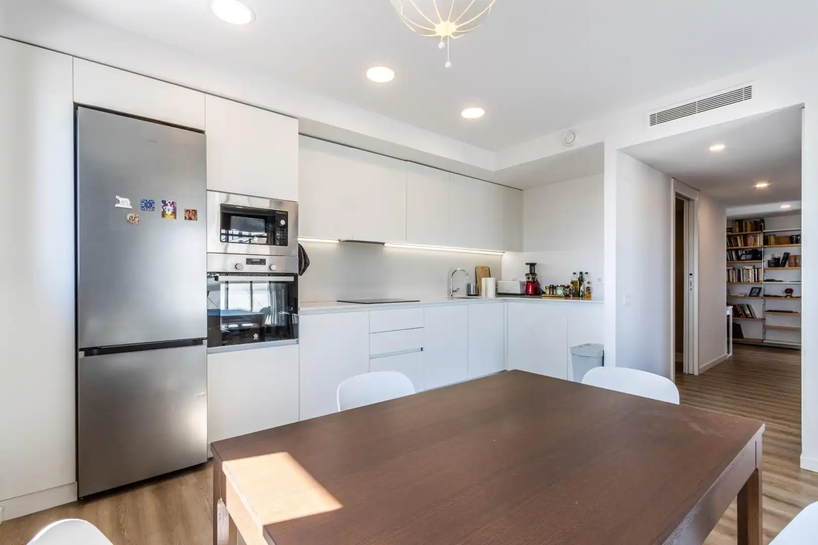 Kitchen of Flat for sale in Sabadell  with Heating, Terrace and Community pool
