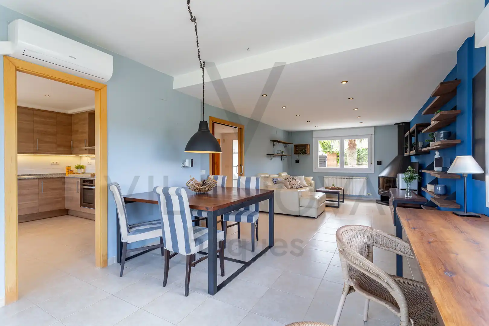 Dining room of Detached homes for sale in Riudecanyes  with Air Conditioner, Heating and Private garden
