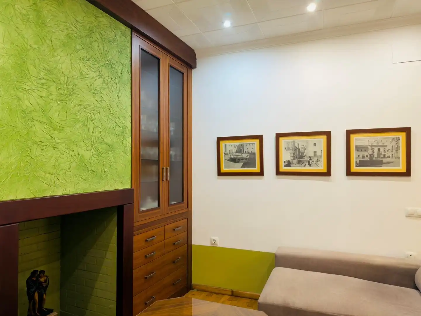 Sala de estar de Casa o chalet en venta en La Llosa de Ranes con Aire acondicionado, Terraza y Amueblado