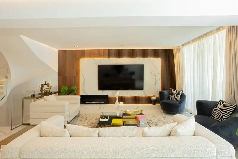 Living room of Detached homes for rent in Marbella  with Air Conditioner, Terrace and Storage room