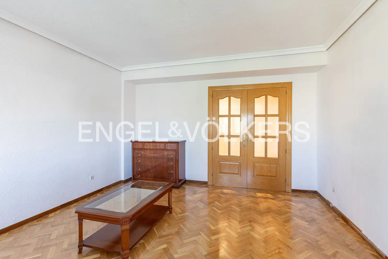 Living room of Flat for rent in Madrid  with Air Conditioner, Heating and Private garden