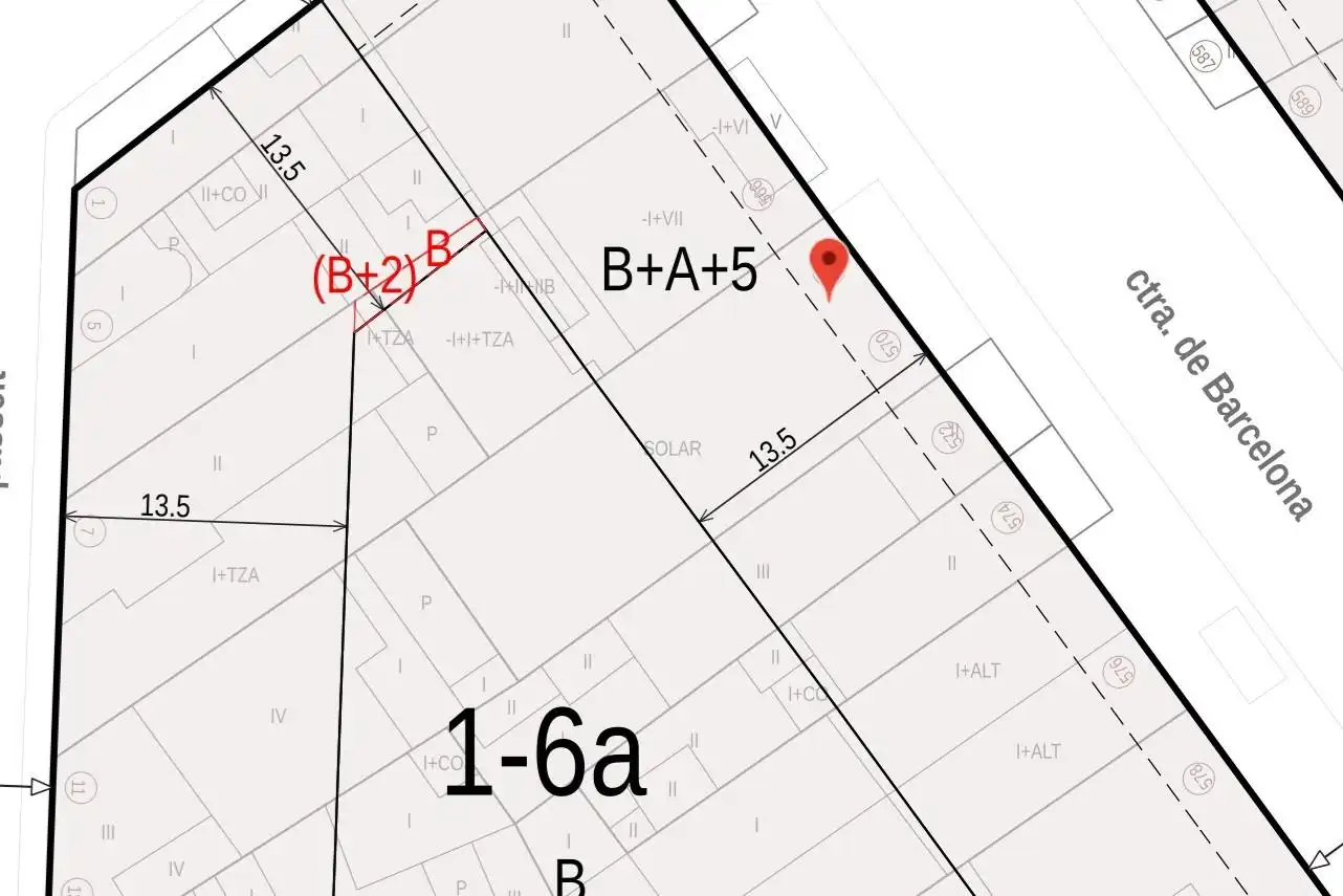 Residential land for sale in Carretera de Barcelona 568, imagen 3