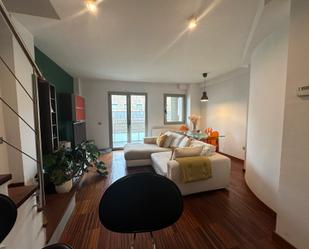 Living room of Attic to rent in Girona Capital  with Air Conditioner and Terrace