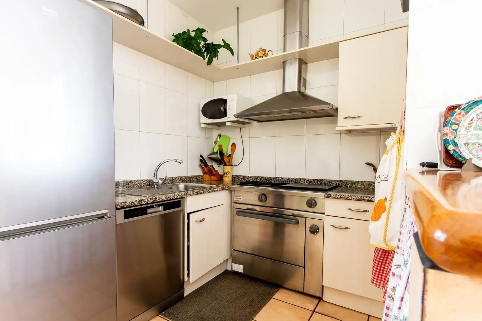 Cocina de Casa o chalet en venta en Puente la Reina / Gares con Calefacción, Jardín privado y Trastero
