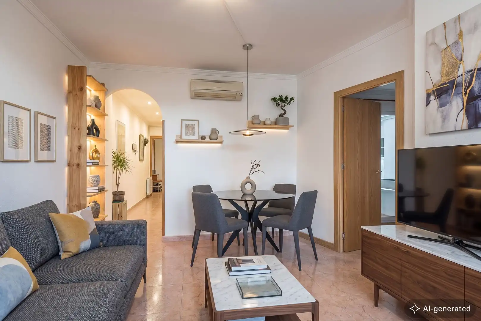 Comedor de Piso en venta en Barcelona con Aire acondicionado, Calefacción y Balcón