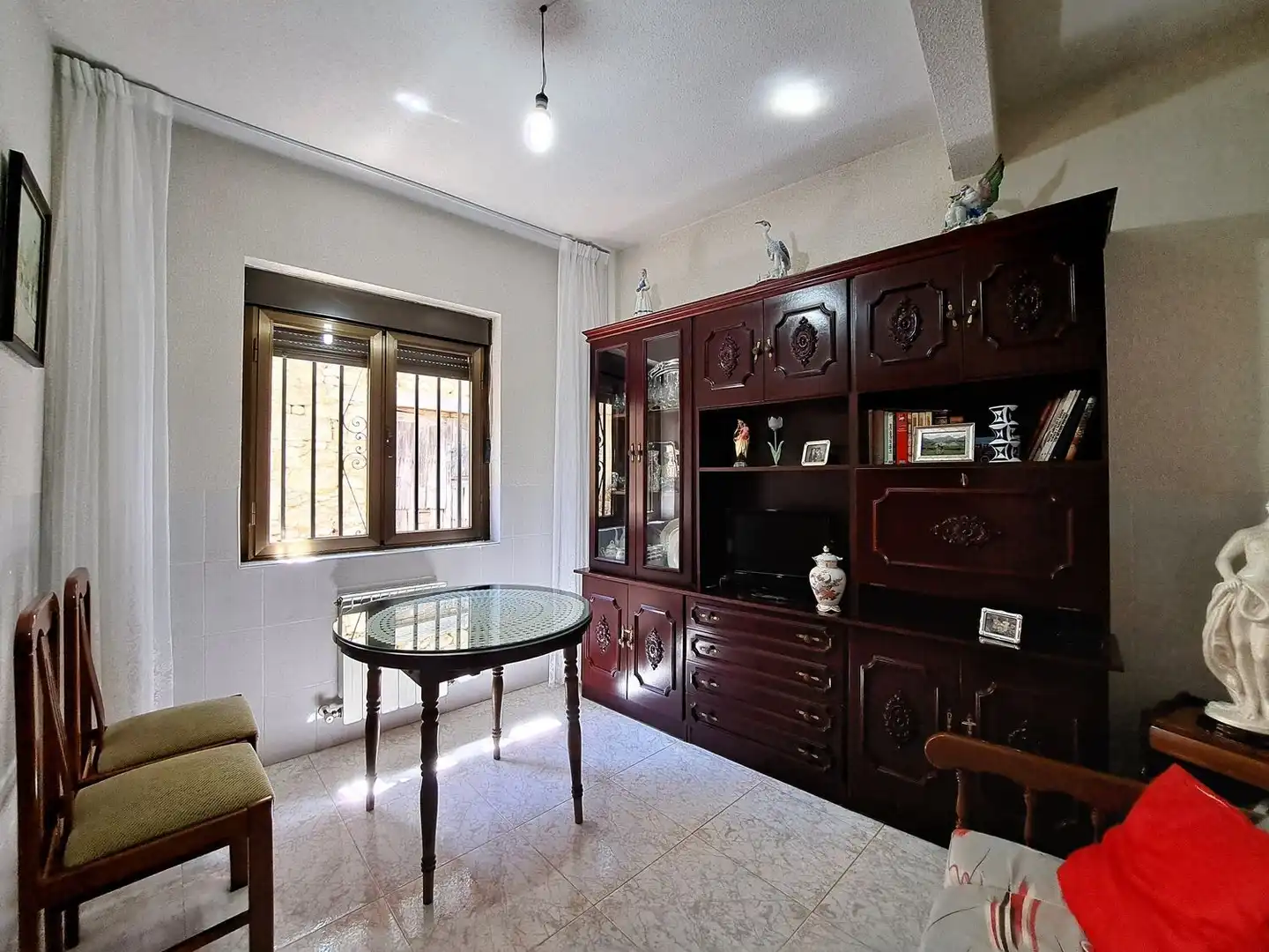 Living room of Houses for sale in San Esteban de la Sierra  with Terrace and Storage room