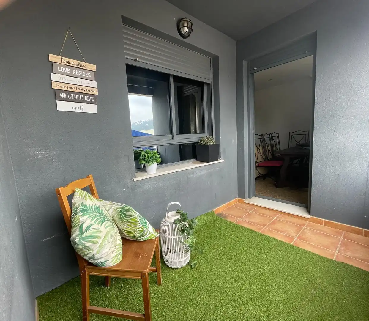 Terraza de Piso en venta en Oliva con Terraza, Trastero y Amueblado