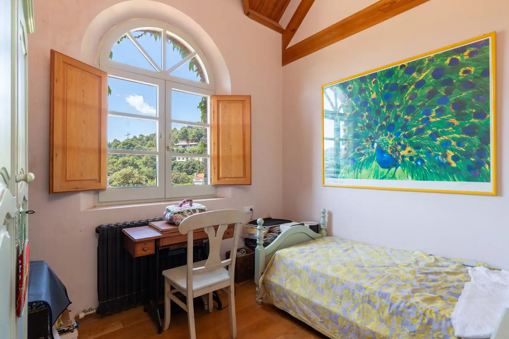 Schlafzimmer von Haus oder Chalet zum Verkauf in Matadepera mit Privatgarten und Schwimmbad