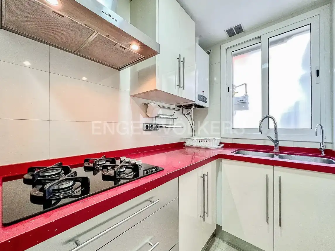 Cocina de Ático en venta en Barcelona con Aire acondicionado, Calefacción y Amueblado