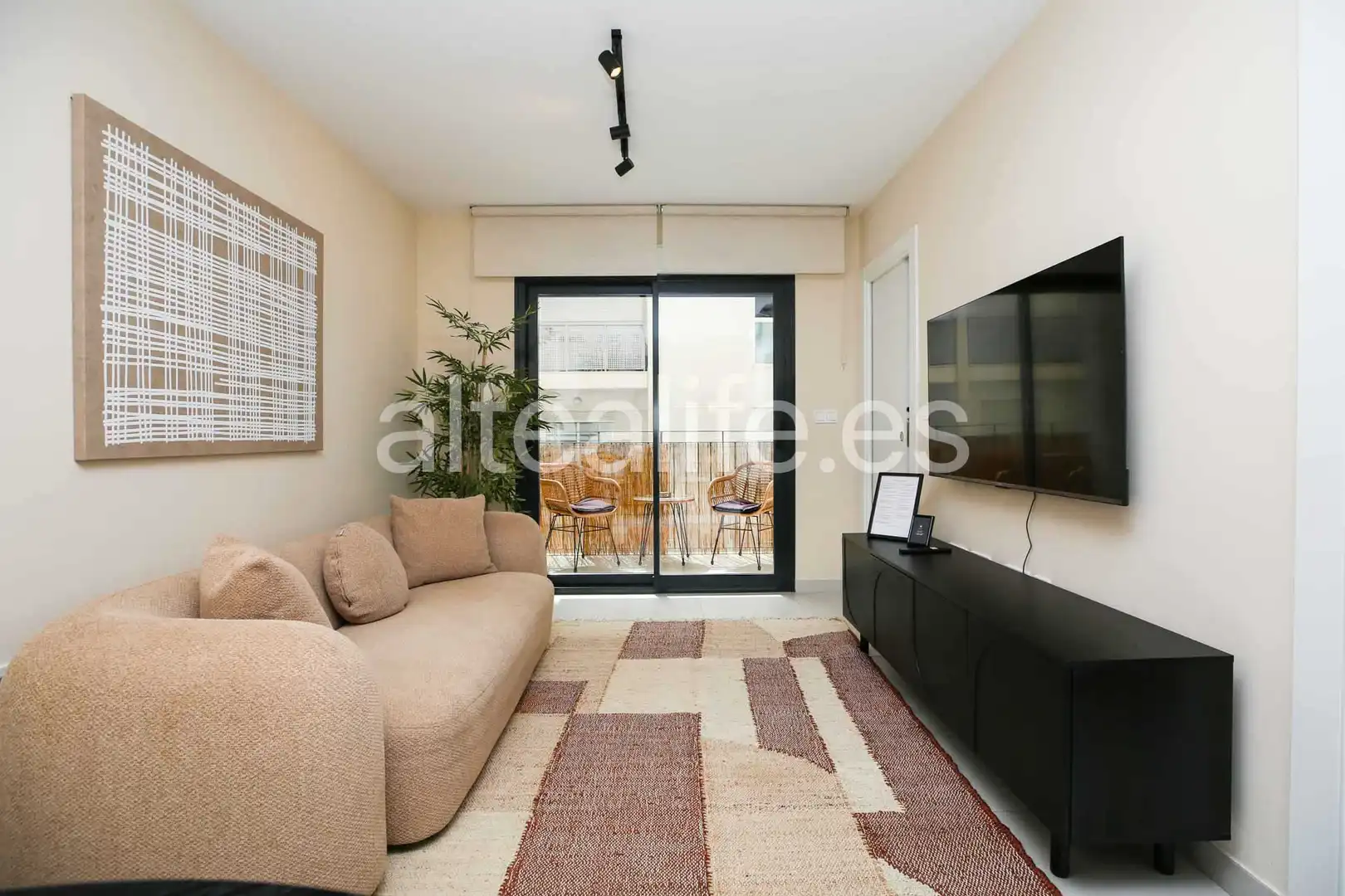 Living room of Apartments for rent in Altea  with Air Conditioner, Furnished and Oven