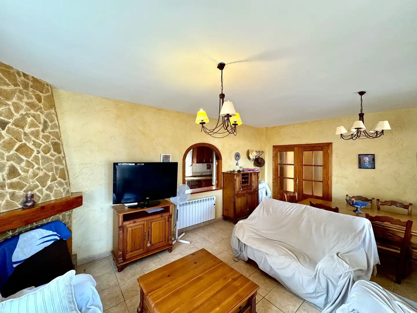 Sala de estar de Casa o chalet de alquiler en Jacarilla con Jardín privado, Terraza y Trastero