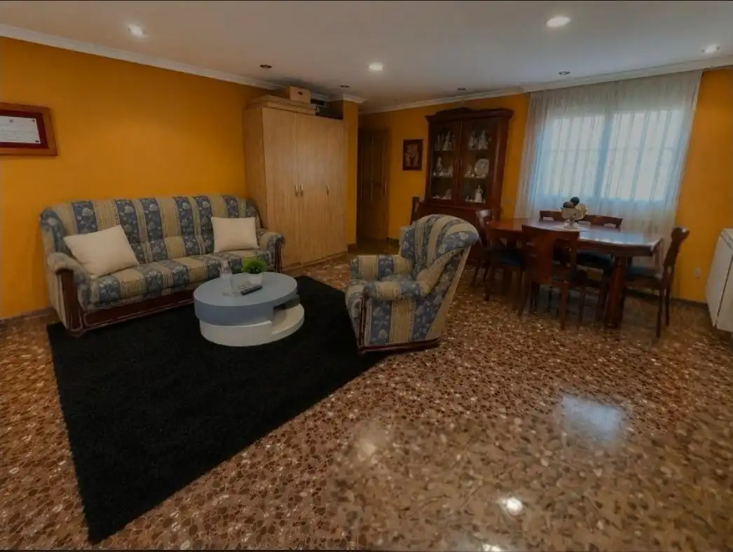 Living room of Flat for sale in Xirivella  with Air Conditioner, Furnished and Balcony