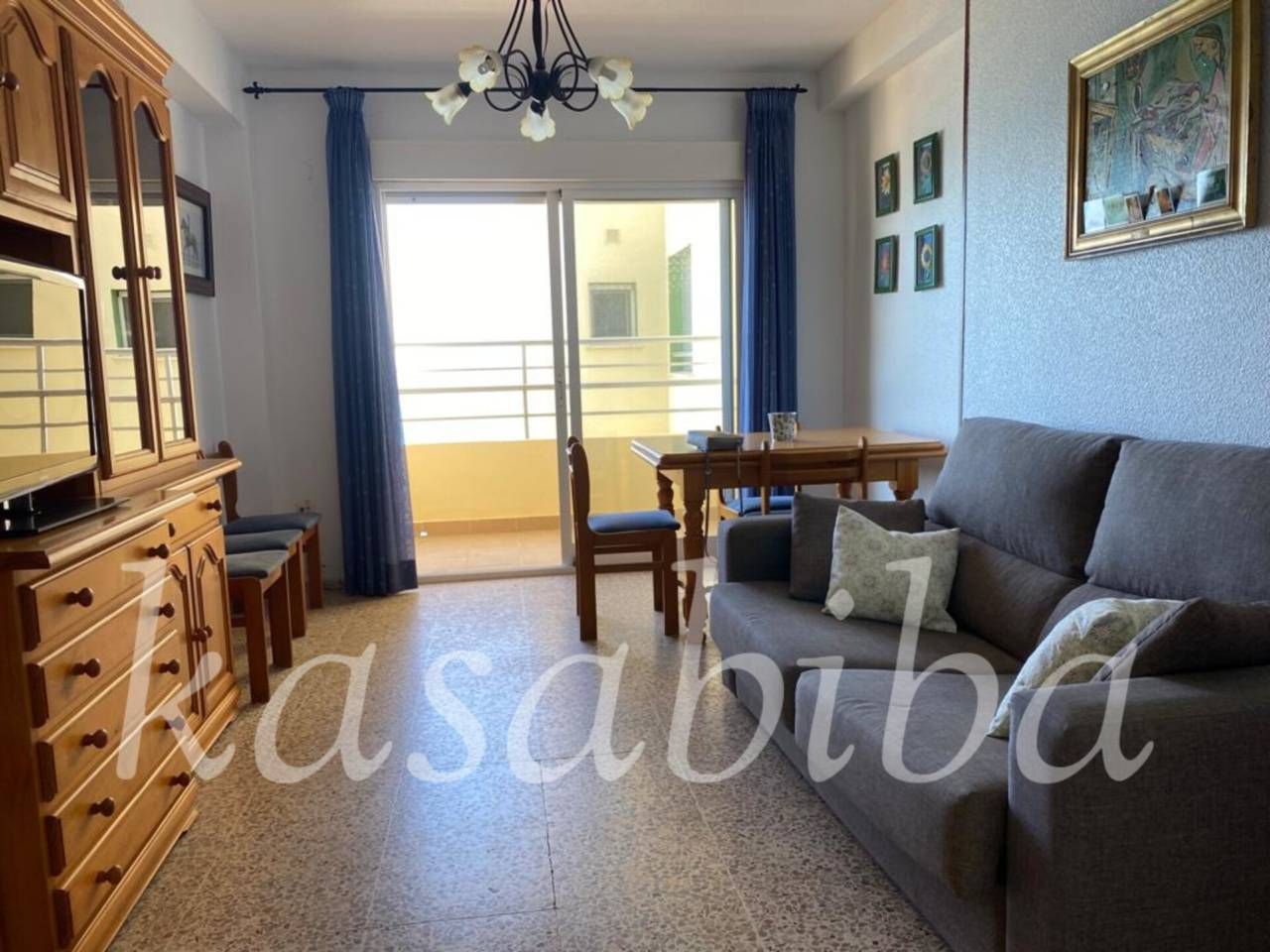 Bedroom of Flat to rent in Sueca  with Furnished, Balcony and Community pool