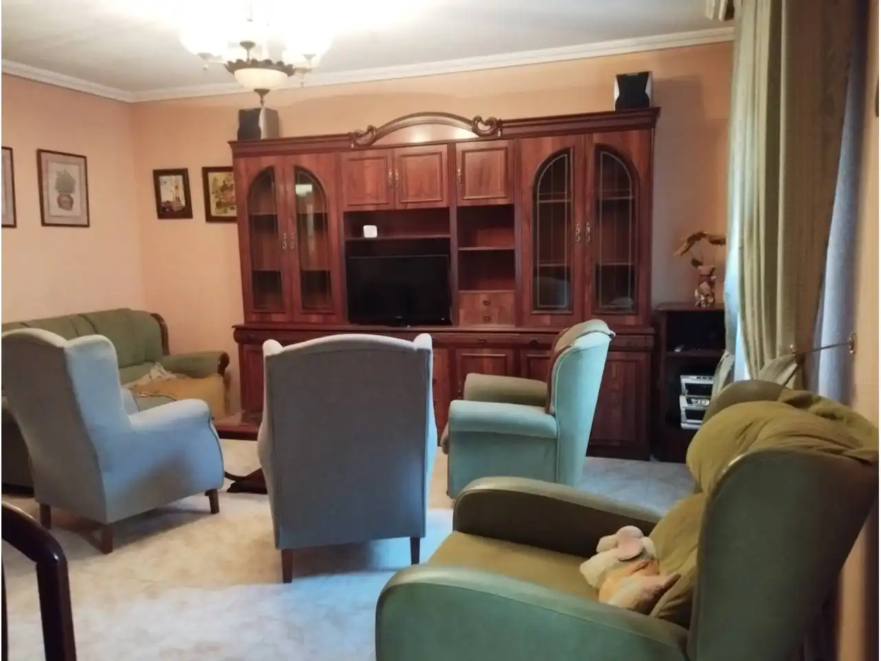 Sala de estar de Casa adosada en venta en Miguelturra con Calefacción y Terraza