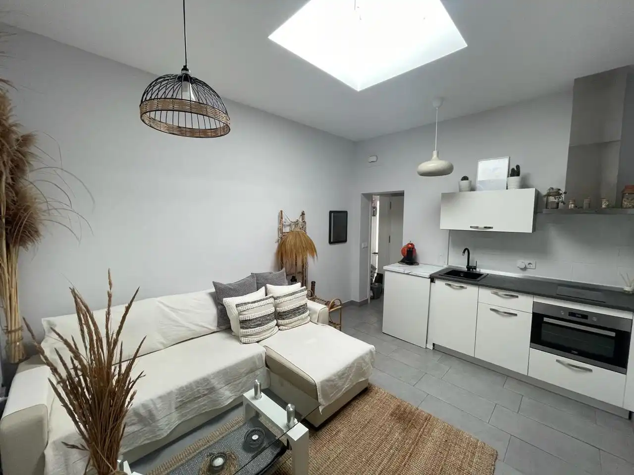 Sala d'estar de Apartament en venda en Sanlúcar de Barrameda amb Aire condicionat i Terrassa