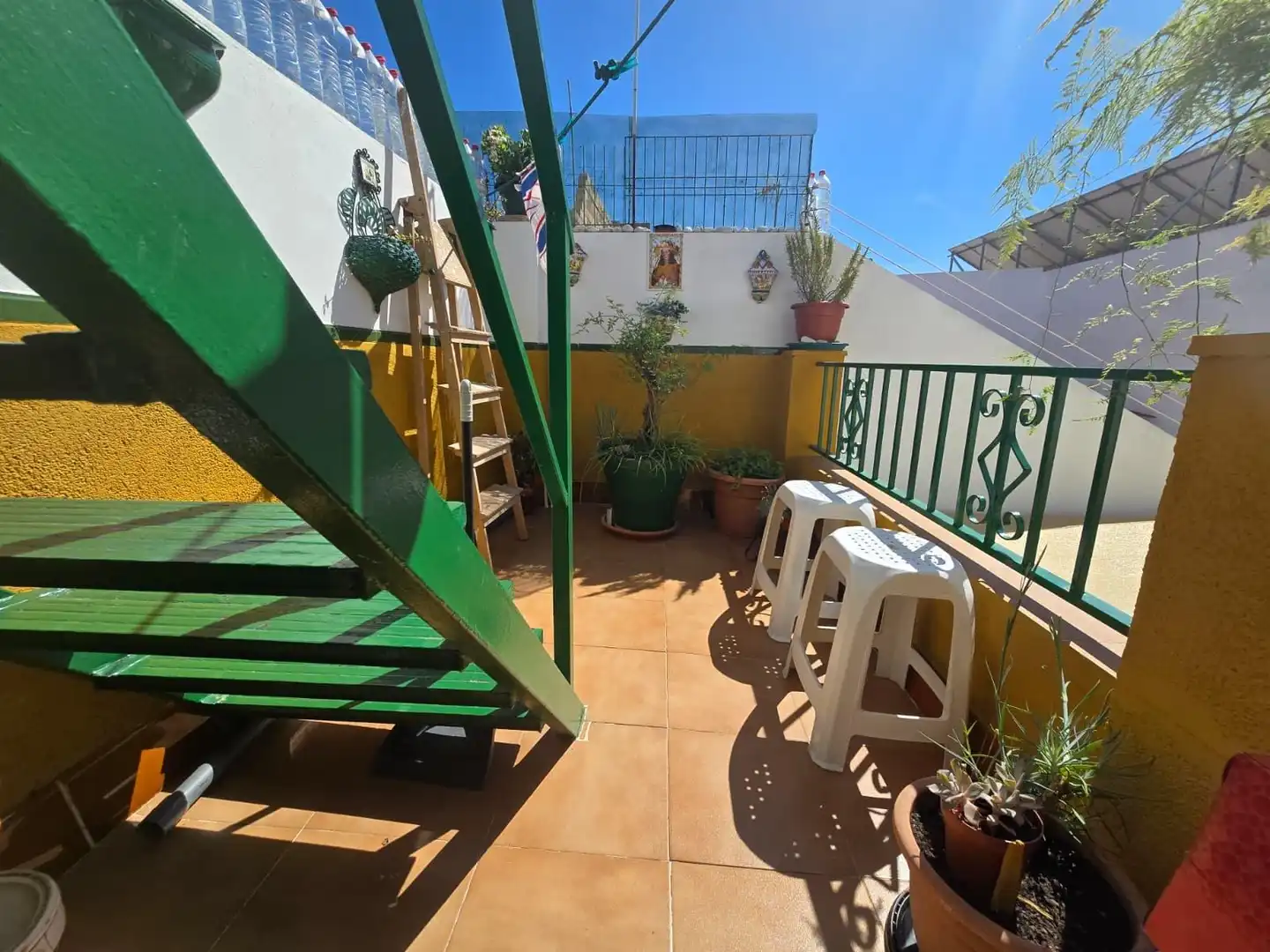 Terraza de Casa adosada en venta en Bormujos con Terraza, Trastero y Balcón