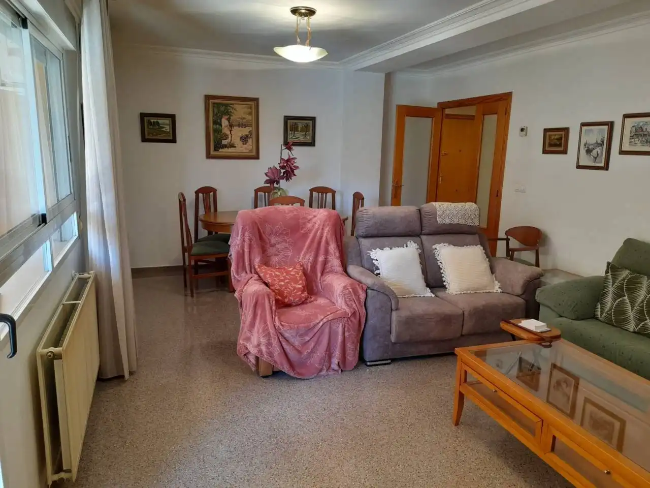 Sala d'estar de Pis en venda en Ibi amb Aire condicionat, Calefacció i Balcó