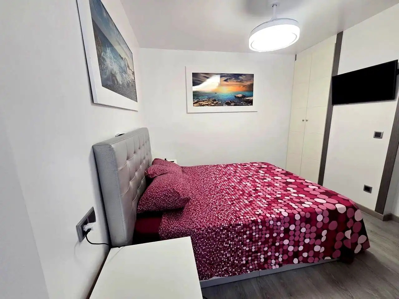 Schlafzimmer von Wohnungen zum Verkauf in Gandia mit Klimaanlage, Terrasse und Möbliert