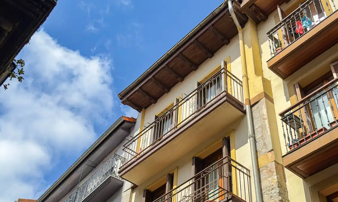Vista exterior de Piso en venta en Hernani