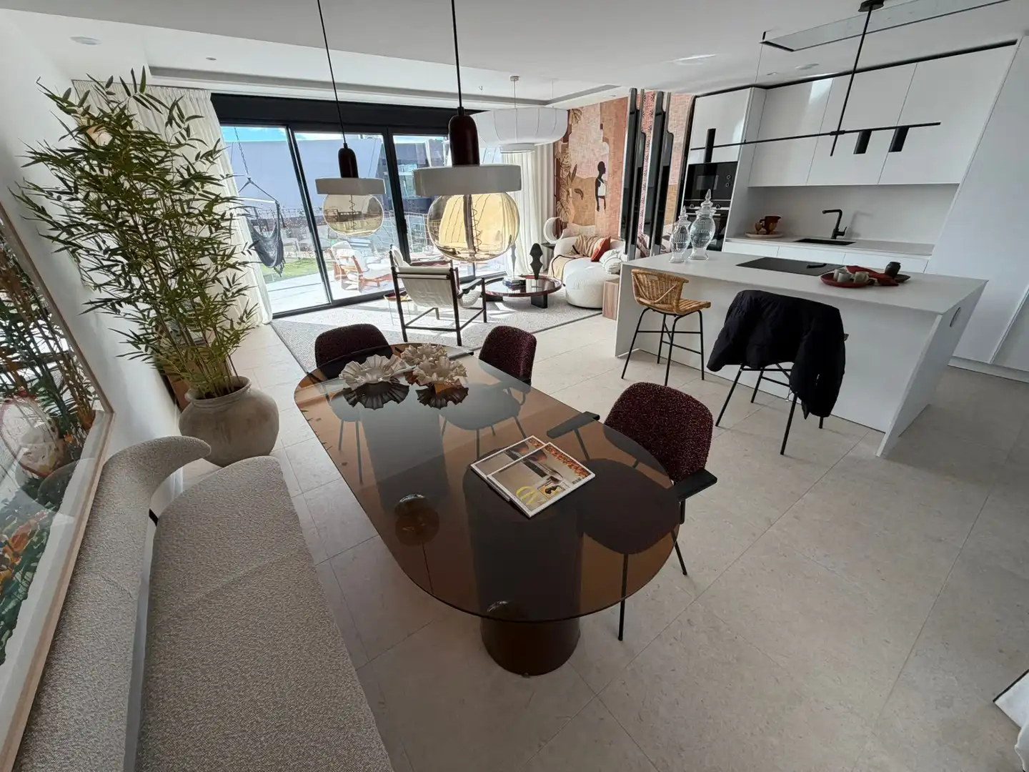 Dining room of Houses for sale in Torrelodones  with Air Conditioner, Heating and Private garden