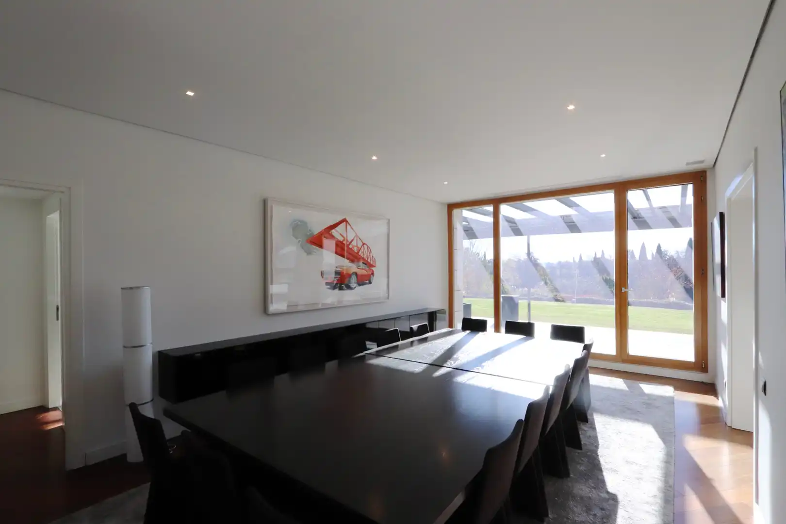 Dining room of Houses for rent in Pozuelo de Alarcón  with Air Conditioner, Heating and Private garden