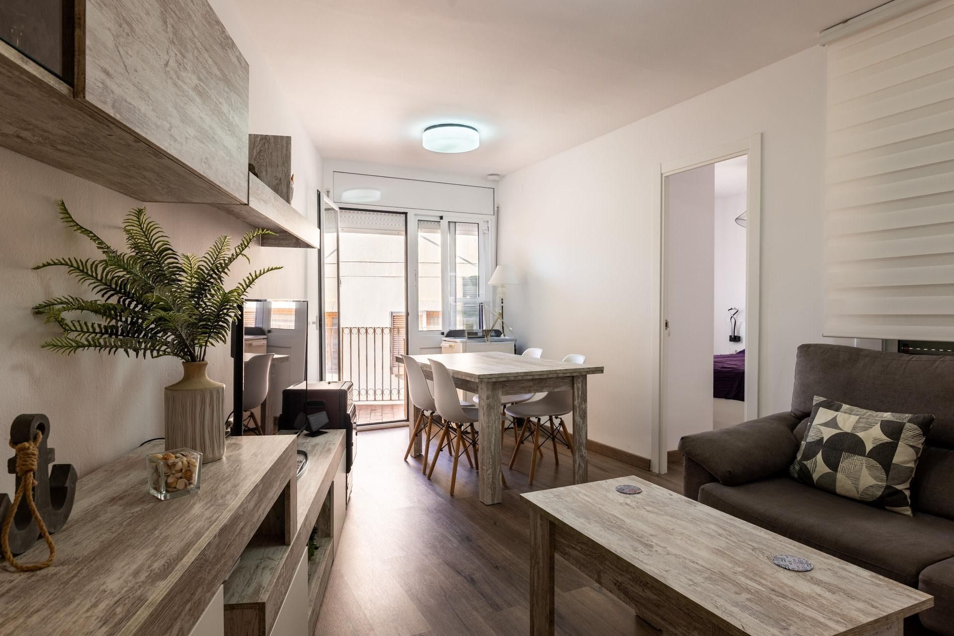 Sala d'estar de Pis en venda en Creixell amb Parquet i Terrassa