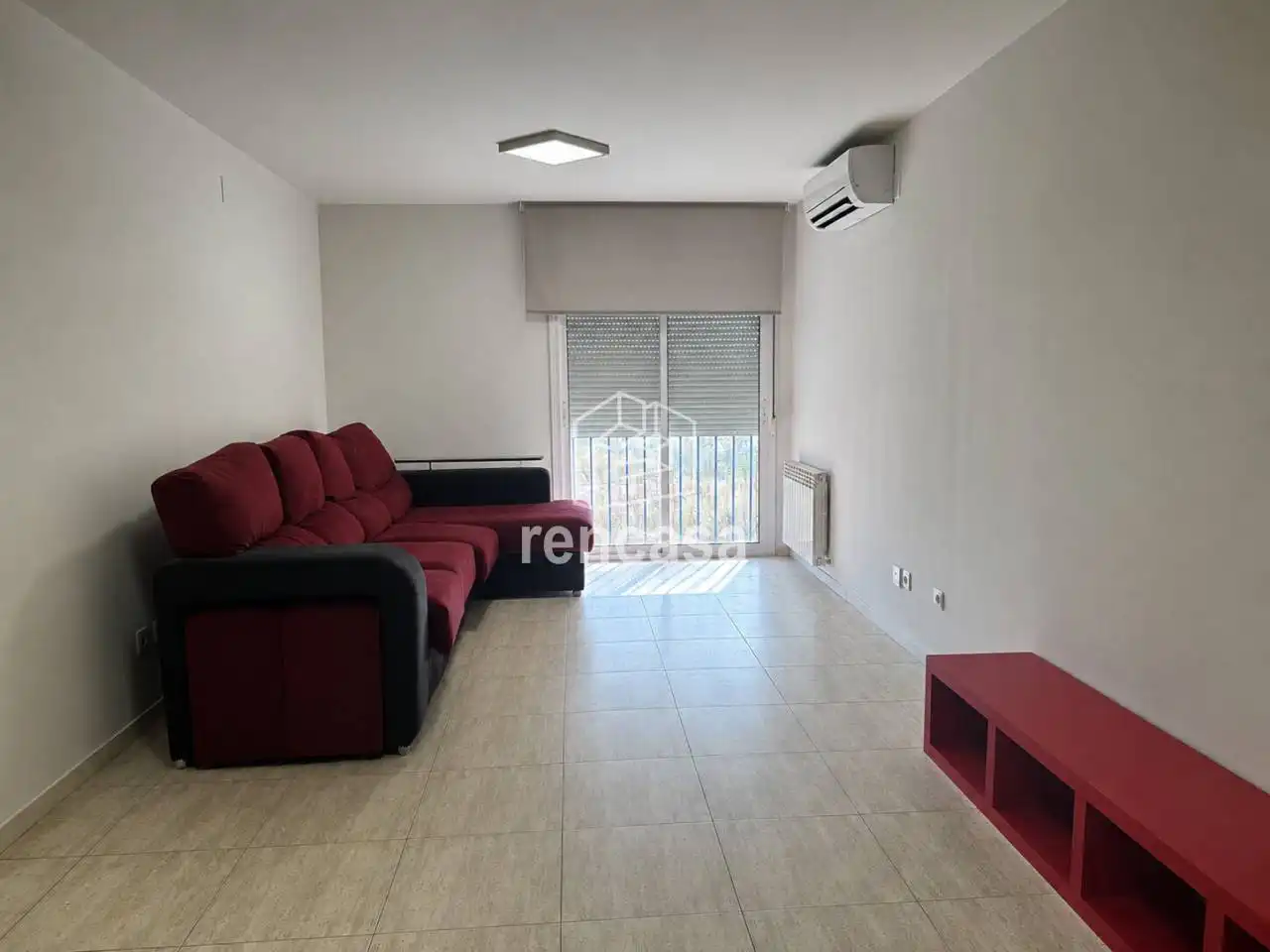 Sala d'estar de Pis de lloguer en Lleida amb Aire condicionat, Calefacció i Moblat