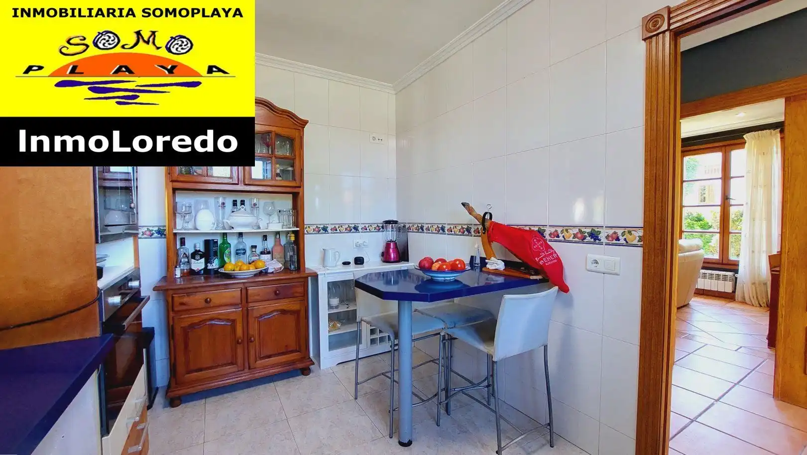 Cocina de Casa o chalet en venta en Ribamontán al Mar con Calefacción y Jardín privado