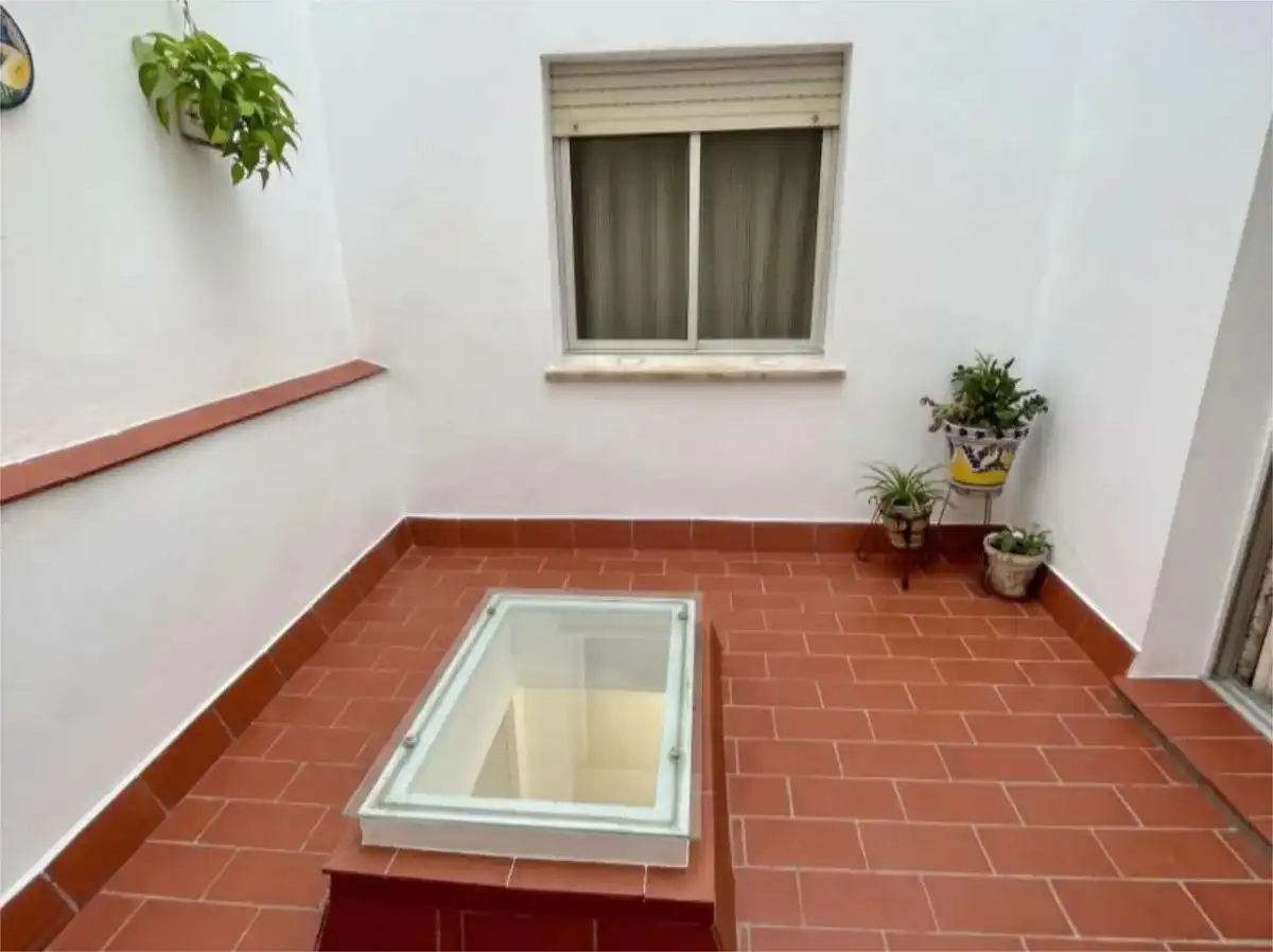 Terrasse von Wohnung zum Verkauf in Dos Hermanas mit Klimaanlage, Terrasse und Möbliert
