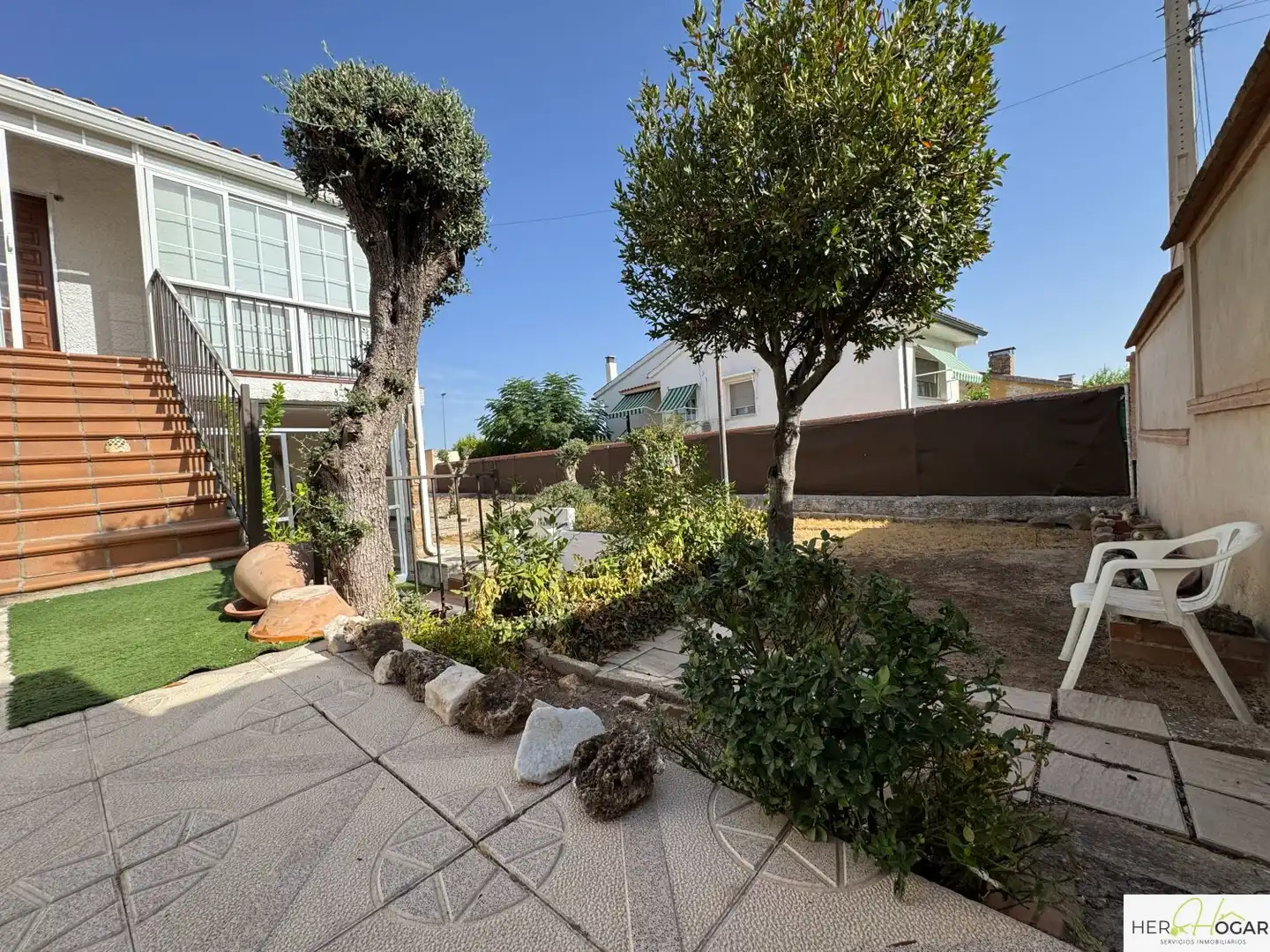 Garden of Houses for sale in Cobisa  with Air Conditioner, Heating and Terrace