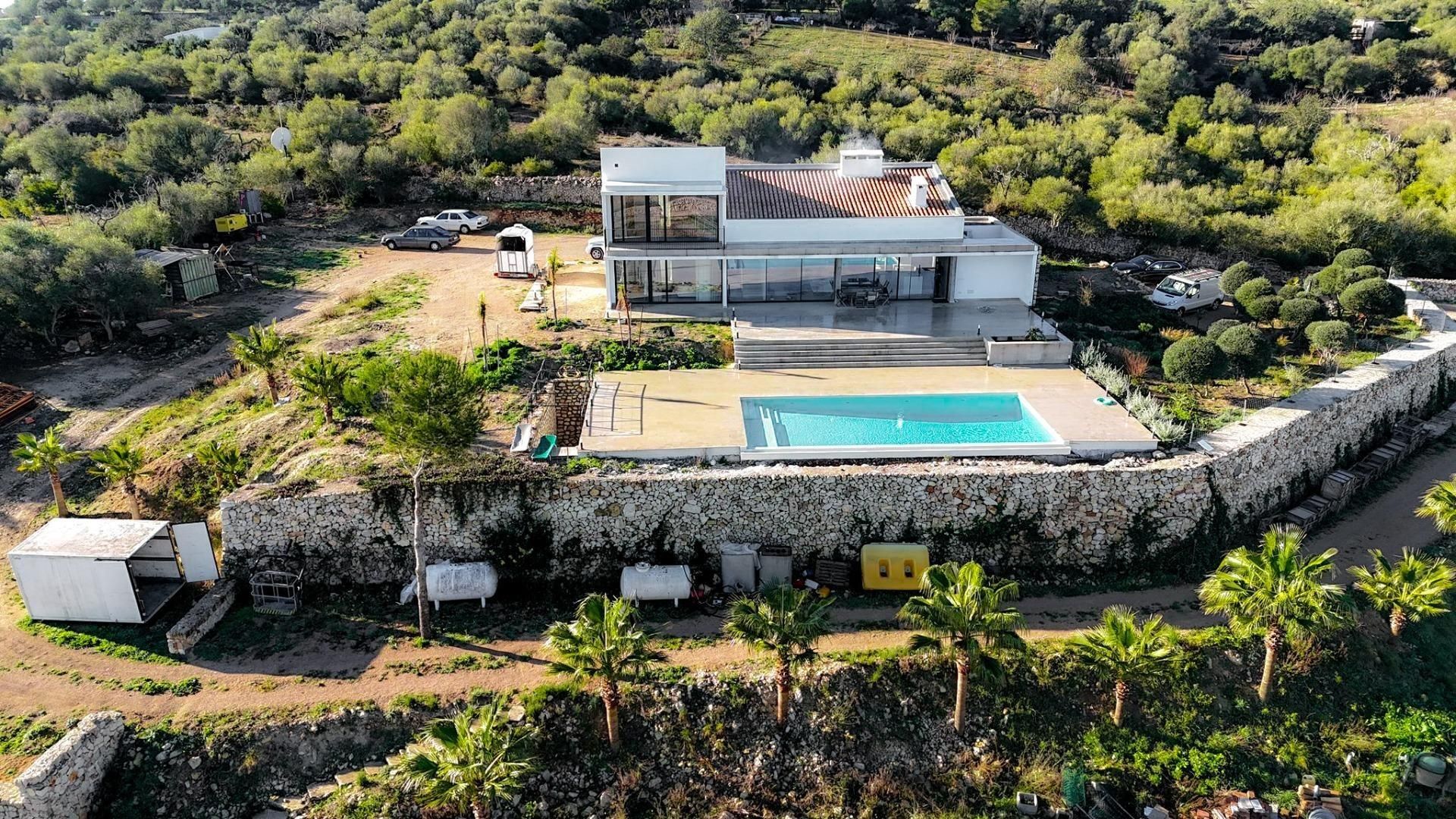 Vista exterior de Casa o xalet en venda en Montuïri amb Aire condicionat, Calefacció i Jardí privat