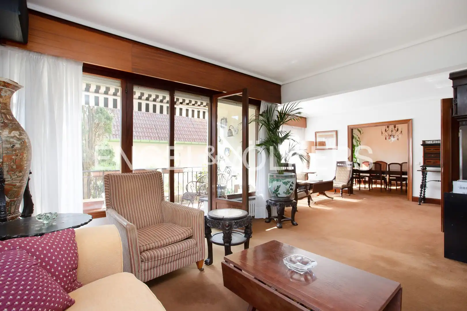 Sala de estar de Piso en venta en Getxo  con Calefacción, Terraza y Trastero