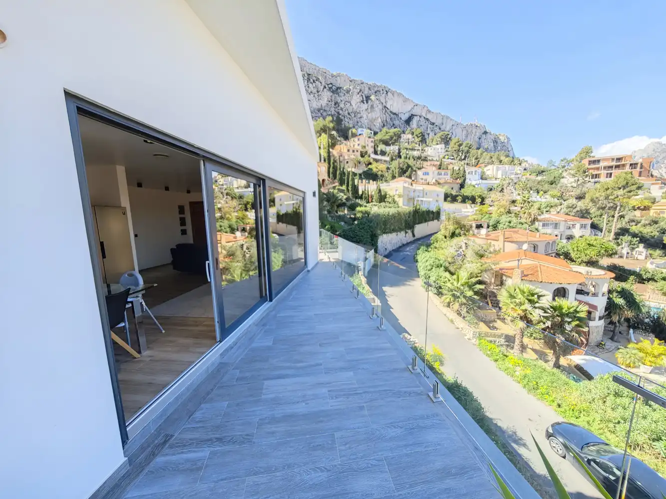 Vista exterior de Casa o chalet en venta en Calpe / Calp con Aire acondicionado, Calefacción y Jardín privado