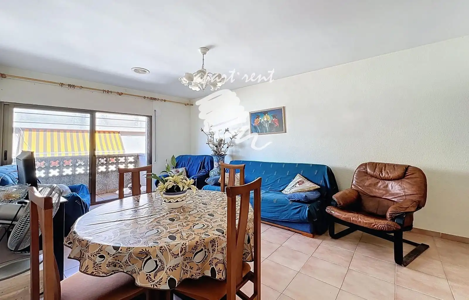 Dining room of Flat for sale in Roses  with Terrace, Storage room and Furnished