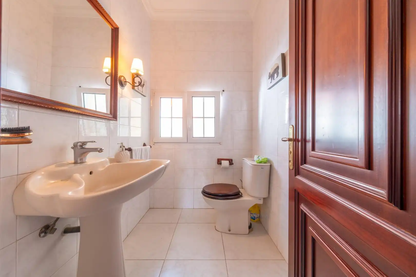 Bany de Casa o xalet en venda en Santa Brígida amb Jardí privat, Terrassa i Piscina