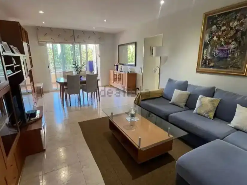 Sala d'estar de Pis en venda en Sant Antoni de Portmany amb Aire condicionat i Balcó