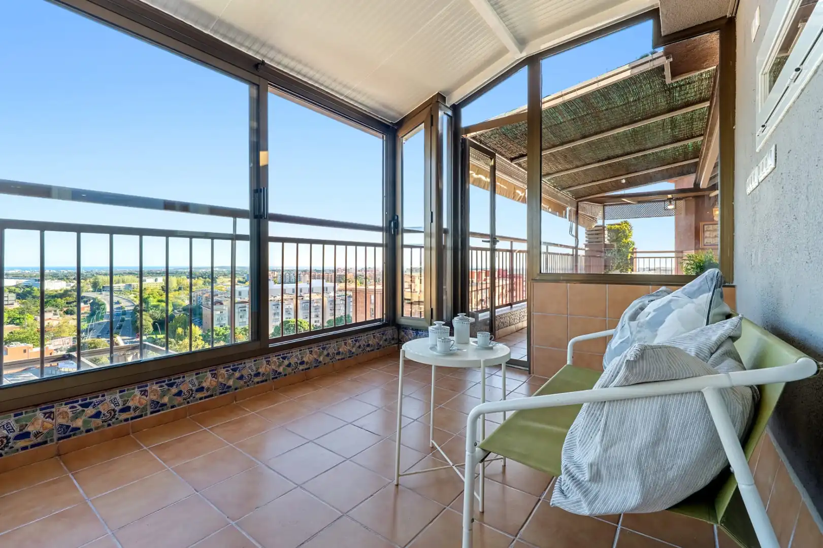 Terrasse von Dachboden zum Verkauf in Reus mit Klimaanlage, Heizung und Terrasse