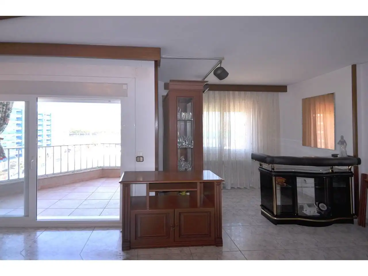 Wohnzimmer von Wohnungen zum Verkauf in Lloret de Mar mit Heizung, Möbliert und Balkon