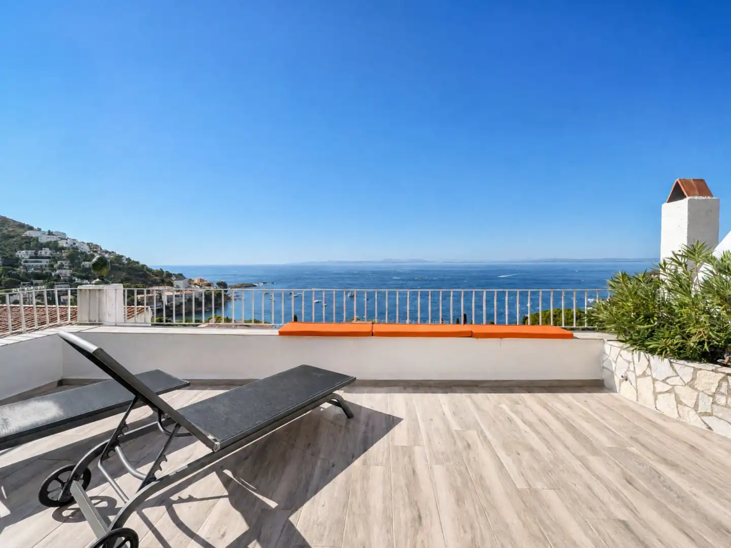 Terrace of Flat for sale in Roses  with Air Conditioner, Heating and Terrace