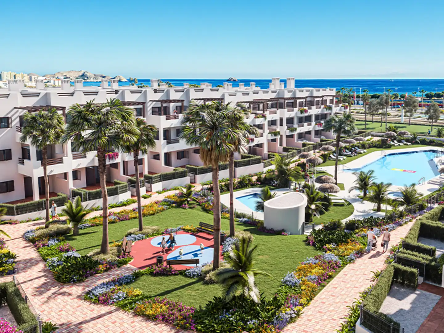 Apartment with pool for sale in San Juan de los Terreros