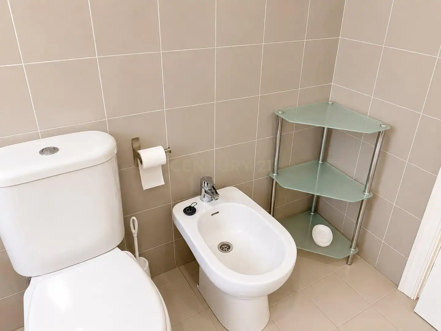 Bany de Apartament de lloguer en Valencia amb Aire condicionat