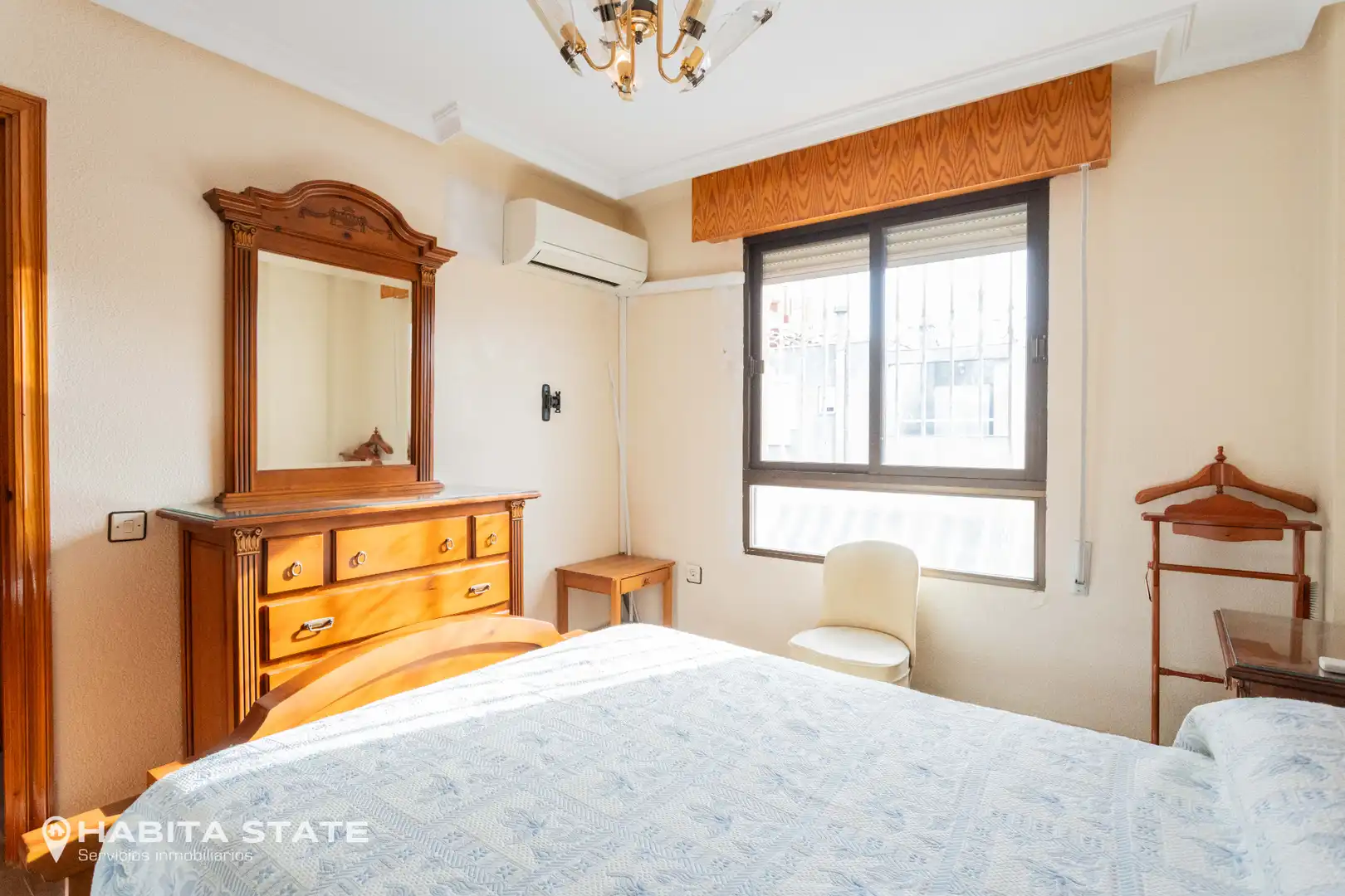 Bedroom of Detached homes for sale in Almería  with Air Conditioner, Terrace and Furnished