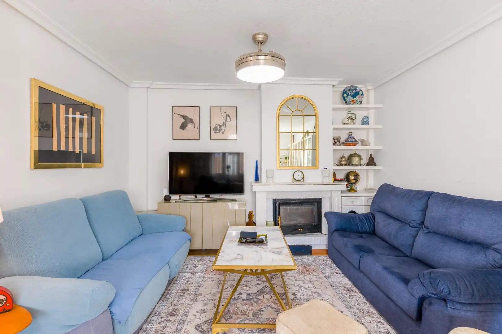 Sala de estar de Casa o chalet en venta en Almería con Aire acondicionado y Trastero