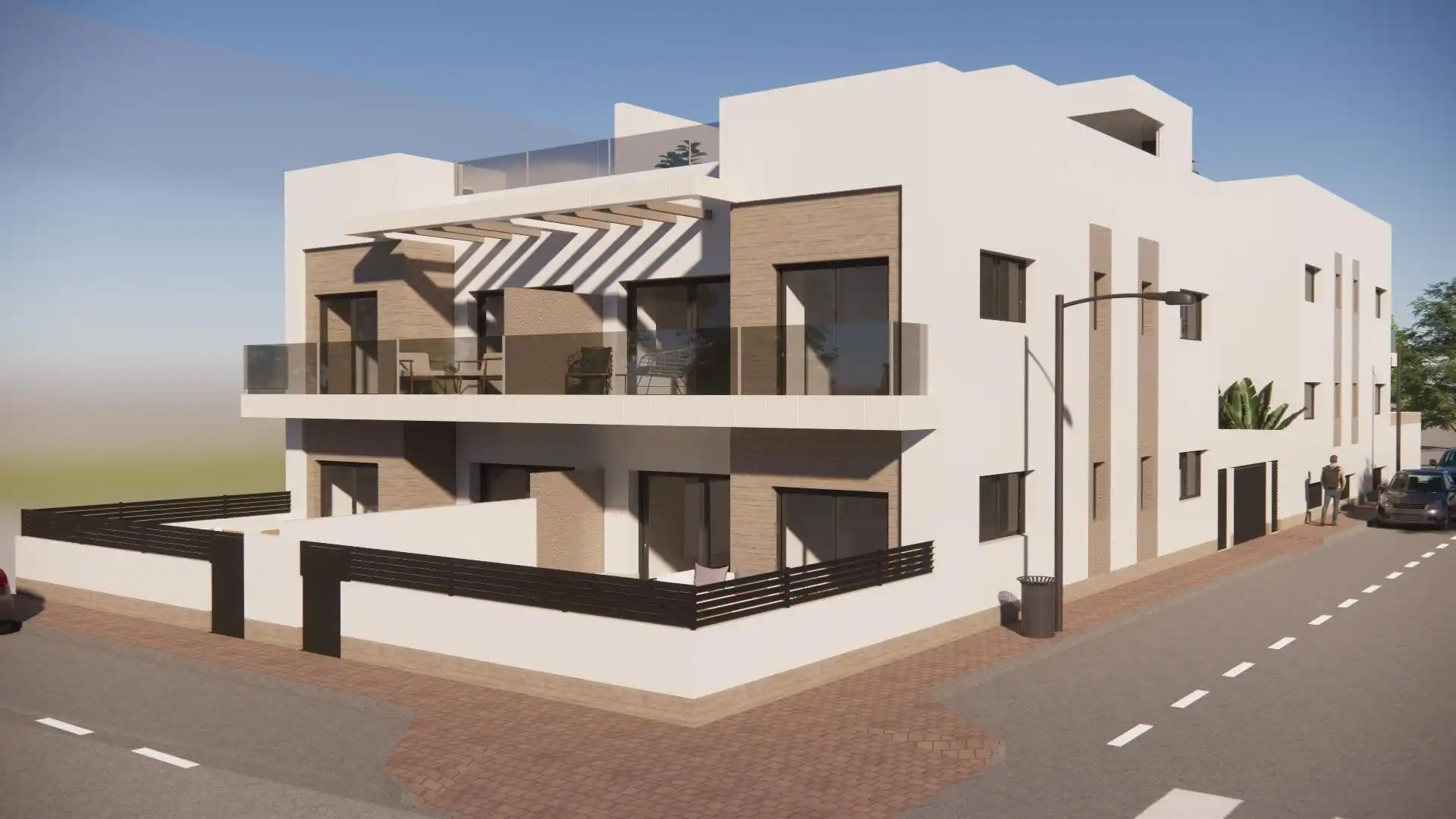 Vista exterior de Apartament en venda en Rojales amb Aire condicionat, Calefacció i Jardí privat