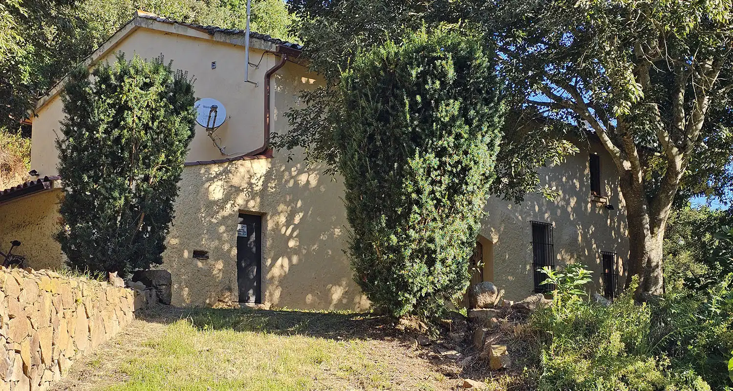 Vista exterior de Finca rústica en venta en Sant Celoni con Aire acondicionado, Calefacción y Jardín privado