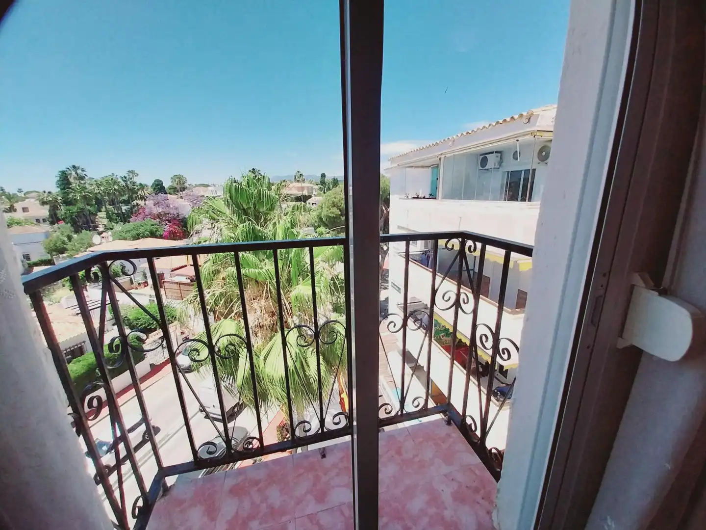 Terraza de Apartamento en venta en Mijas con Jardín privado, Terraza y Amueblado