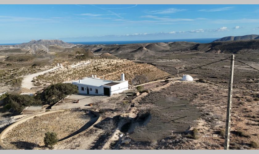 Vista exterior de Casa o xalet en venda en Níjar amb Moblat