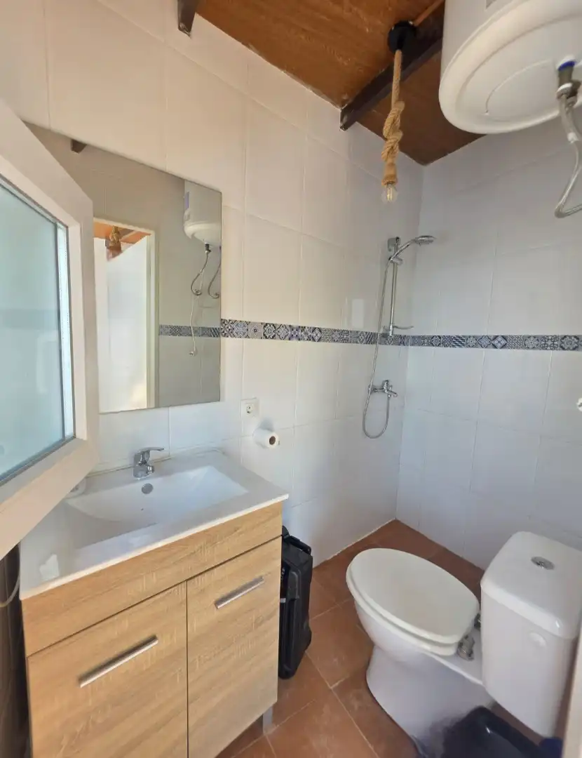 Badezimmer von Haus oder Chalet zum Verkauf in Sant Fost de Campsentelles mit Heizung, Privatgarten und Abstellraum